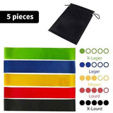 PERILASTIC️ Lot de 5 Bandes élastiques de résistance