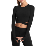 Crop top Croisillon