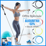 Perigym Set de 11 bandes résistantes + GUIDE OFFERT