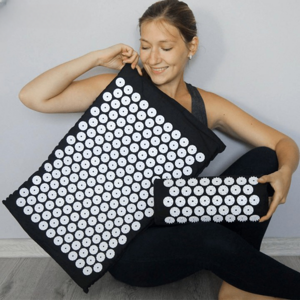 ACUPERI️ - Tapis de Massage Acupression Relaxant + Coussin Offert