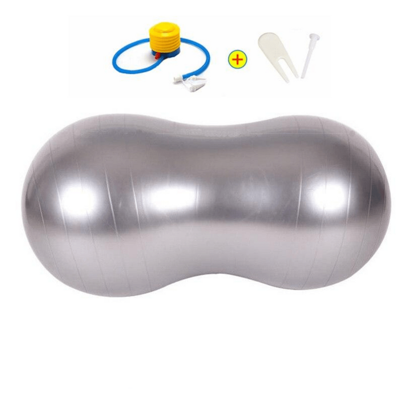 Ballon de yoga cacahuète