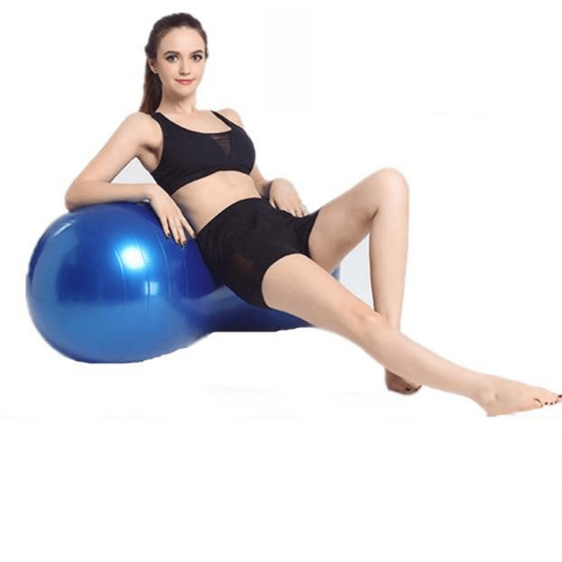 Ballon de yoga cacahuète