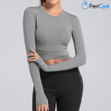 Crop top Croisillon