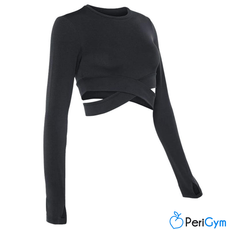 Crop top Croisillon