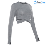 Crop top Croisillon