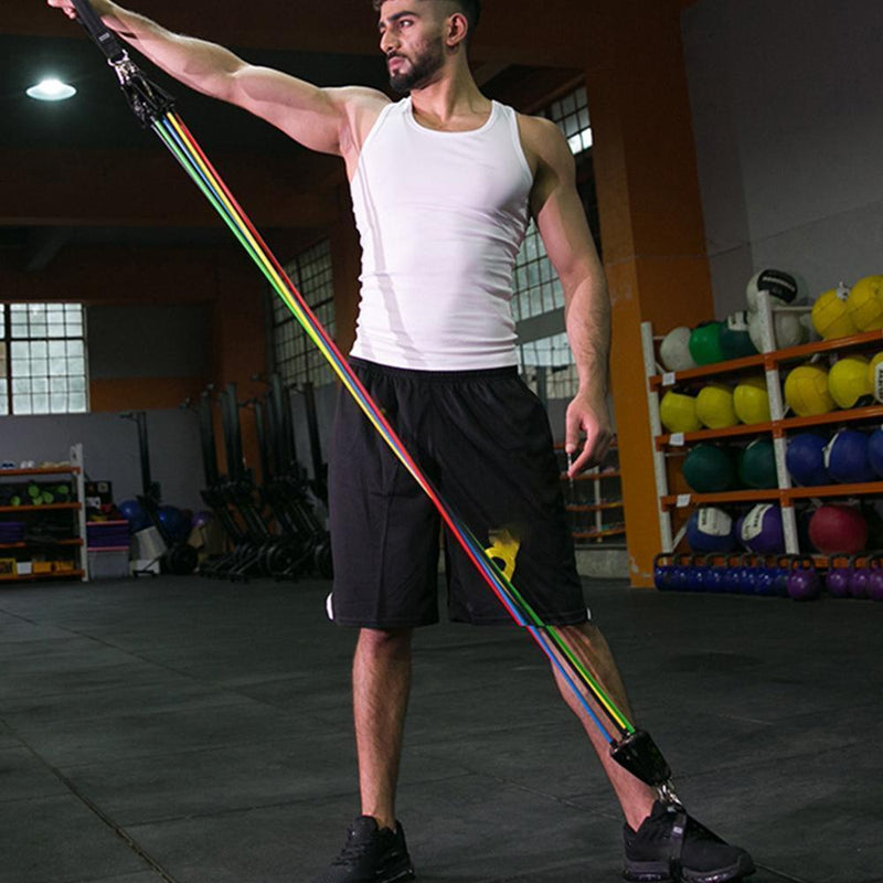 Perigym Set de 11 bandes résistantes + GUIDE OFFERT