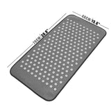 Tapis d'acuponcture imitation gravier aux vertus relaxantes