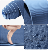 Tapis de yoga bi-color