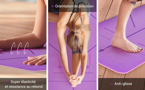 Perigym Tapis de yoga Ligné | Perigym™️