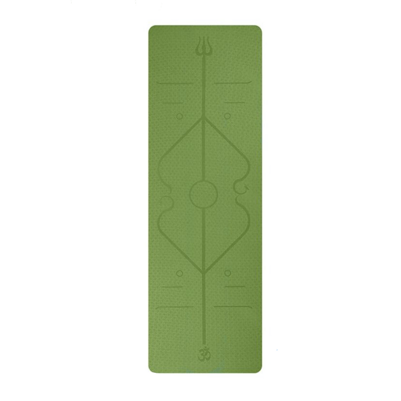 Perigym Vert Tapis de yoga Ligné | Perigym™️